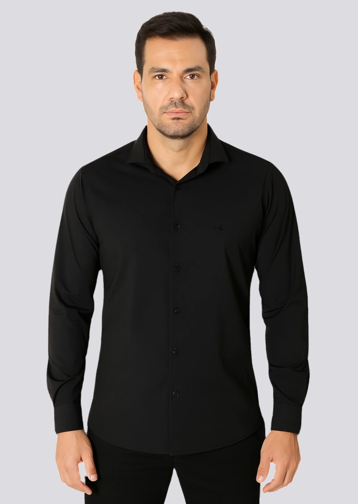 Kit de 3 Camisa Básico Masculino | Armário Capsula - Imagem 6